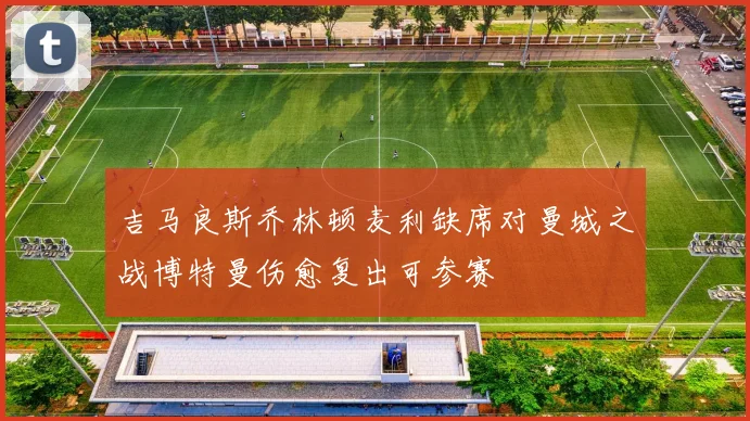 吉马良斯乔林顿麦利缺席对曼城之战博特曼伤愈复出可参赛